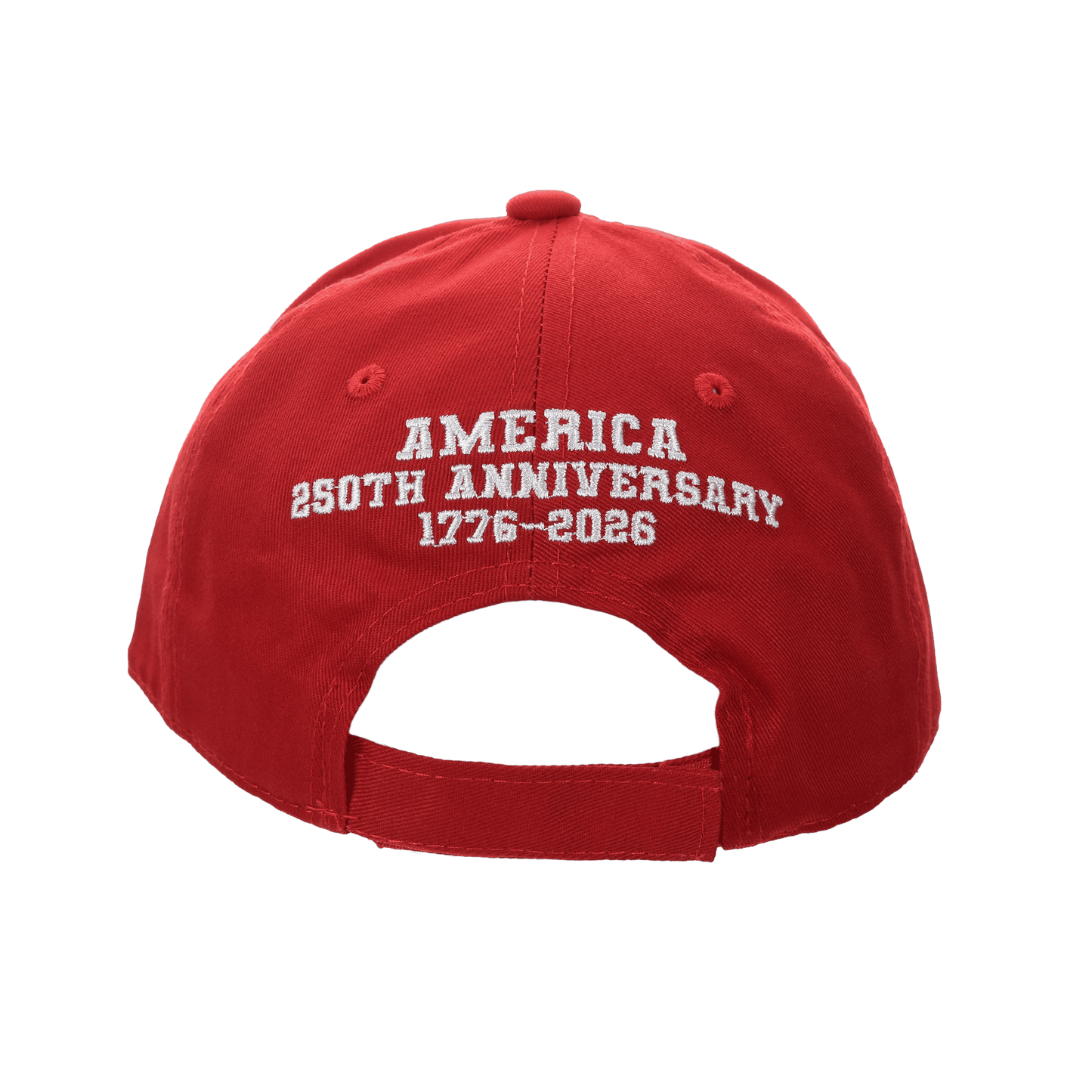 America 250th Anniversary Cap – American Flag Bill | Patriotic Cotton Twill Hat - FORGEDnLOVE