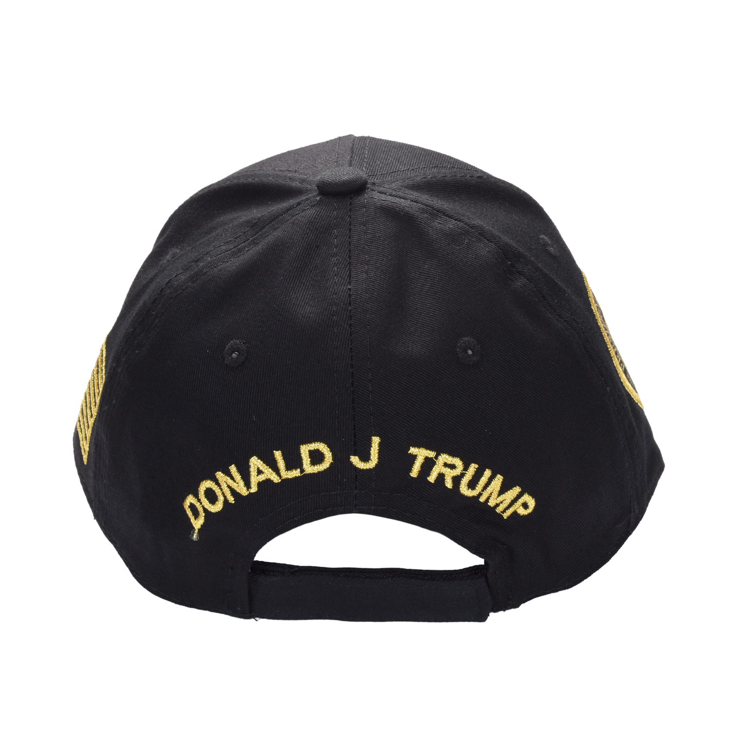Trump 2028 Cap with Presidential Seal – Embroidered Black MAGA Hat, Adjustable Dad Cap - FORGEDnLOVE