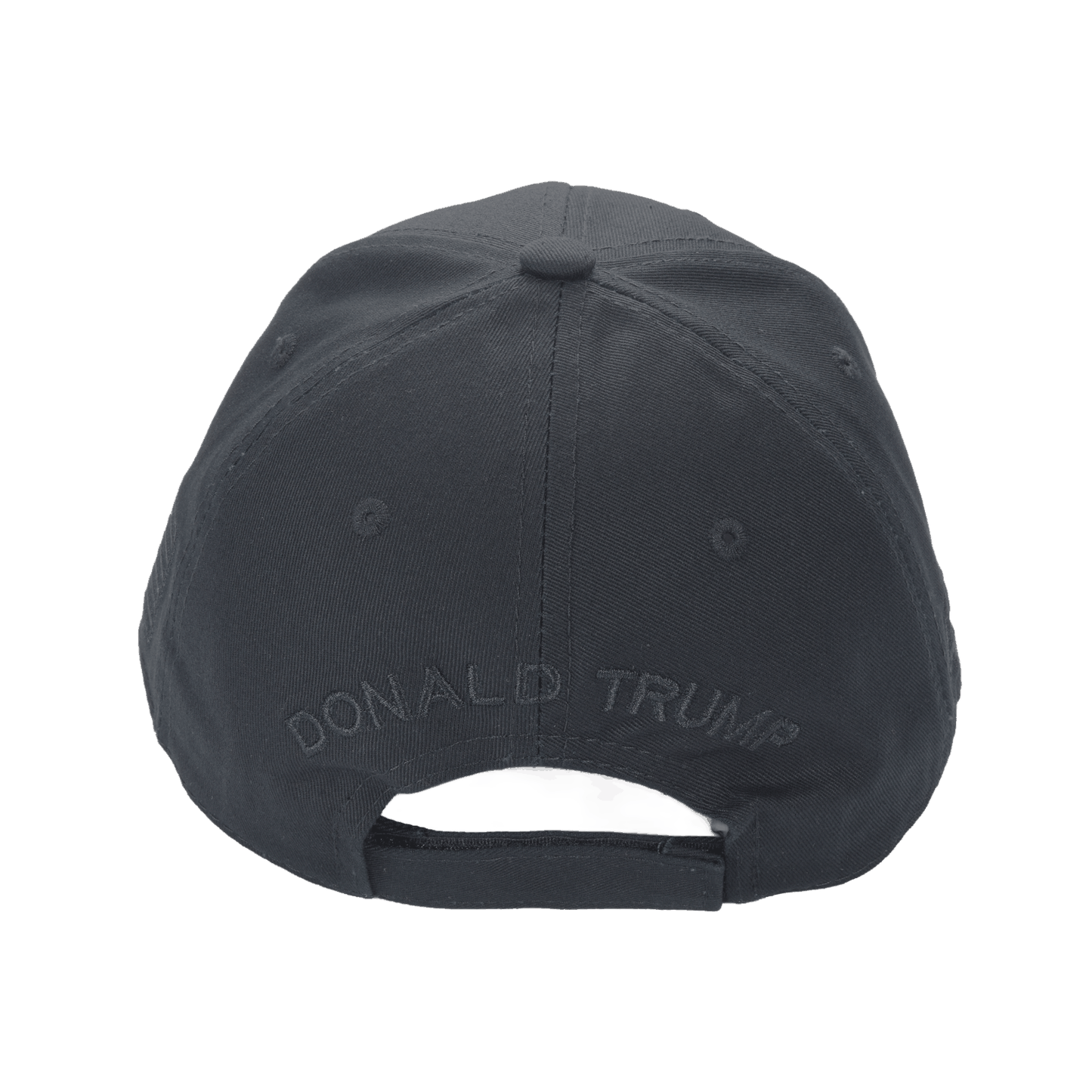 Trump Blackout Cap – Subtle Stealth MAGA Hat, All-Black Dad Hat with Discreet 45/47 Embroidery - FORGEDnLOVE