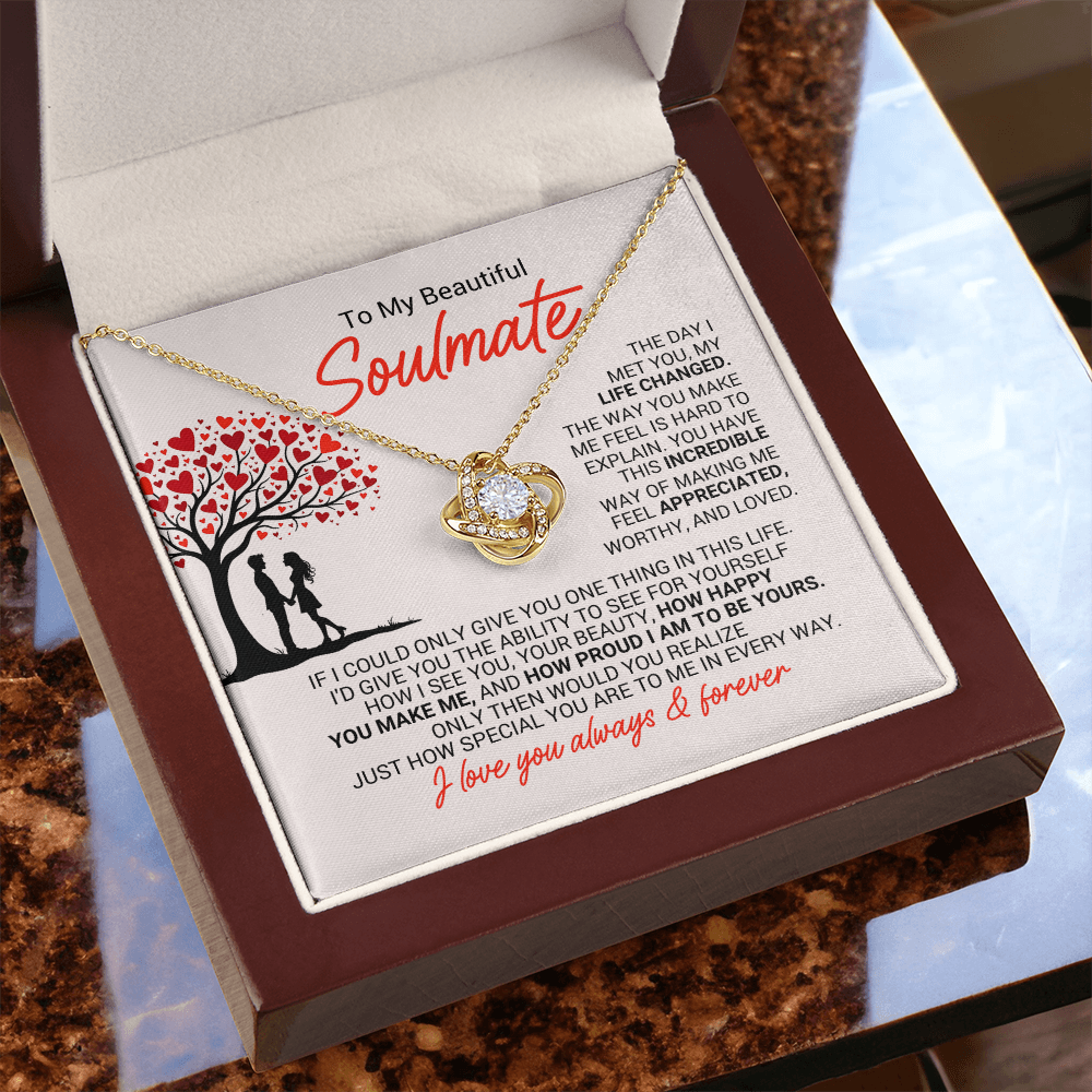 Forever Intertwined Love Knot Necklace β A Symbol of Endless Love & Devotion - FORGEDnLOVE
