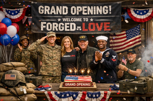 Forged in Service. Carried by Love. Why FORGEDnLOVE Exists - FORGEDnLOVE