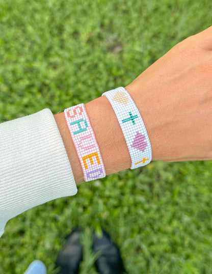 Saved Micro Bead String Bracelet