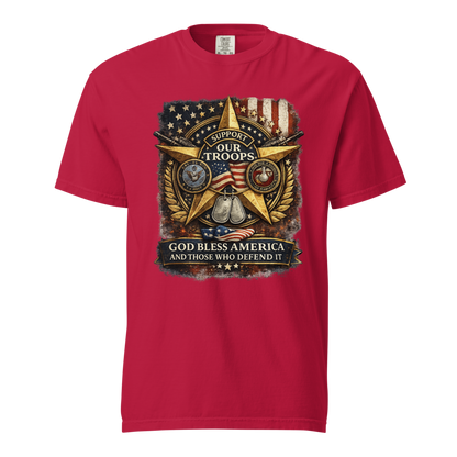 RED Friday Patriotic T-Shirt – Remember Everyone Deployed – Freedom Has a Price Military Tribute Shirt - FORGEDnLOVE