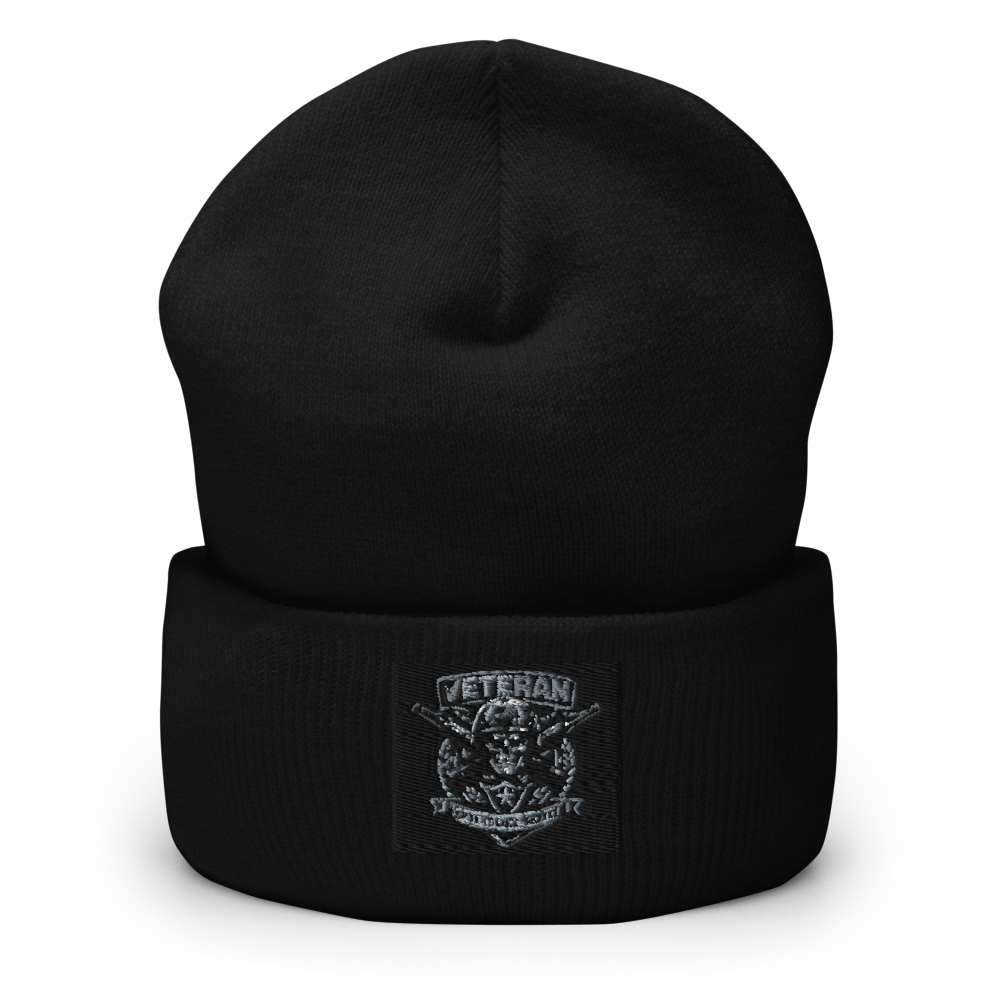 veteran beanie cap - FORGEDnLOVE