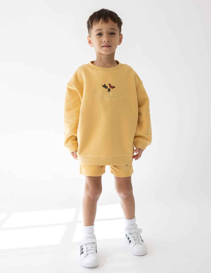 Better Days Butterfly Kids Crewneck