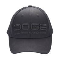 DOGE “Department of Government Efficiency” Cap ‒ Black / Musk-Ramaswamy Embroidery - FORGEDnLOVE