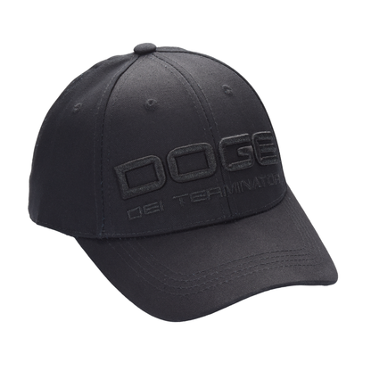 DOGE “Department of Government Efficiency” Cap ‒ Black / Musk-Ramaswamy Embroidery - FORGEDnLOVE