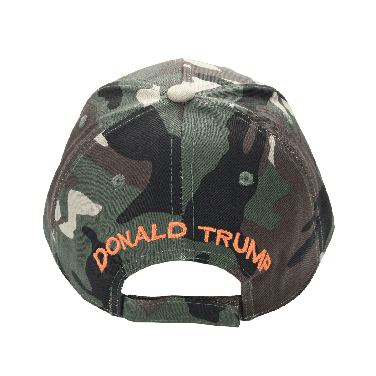 Don’t Tread on Trump Camo Cap – Adjustable Cotton Twill MAGA Hat with 45th President Design - FORGEDnLOVE