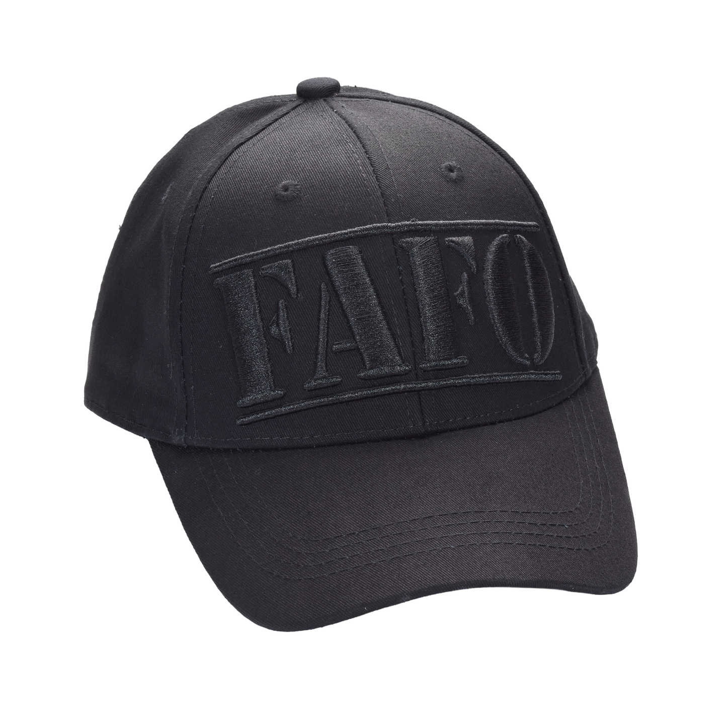 Dark FAFO President Trump Cap – Premium Cotton Twill Patriot Hat - FORGEDnLOVE