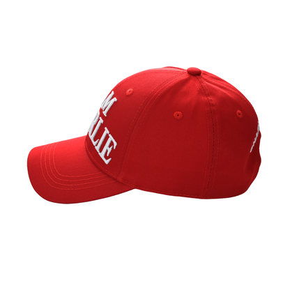 I Am Charlie Embroidered Cap | Patriotic Hat with Hook & Loop Closure – Charlie Kirk - FORGEDnLOVE