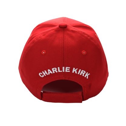 I Am Charlie Embroidered Cap | Patriotic Hat with Hook & Loop Closure – Charlie Kirk - FORGEDnLOVE