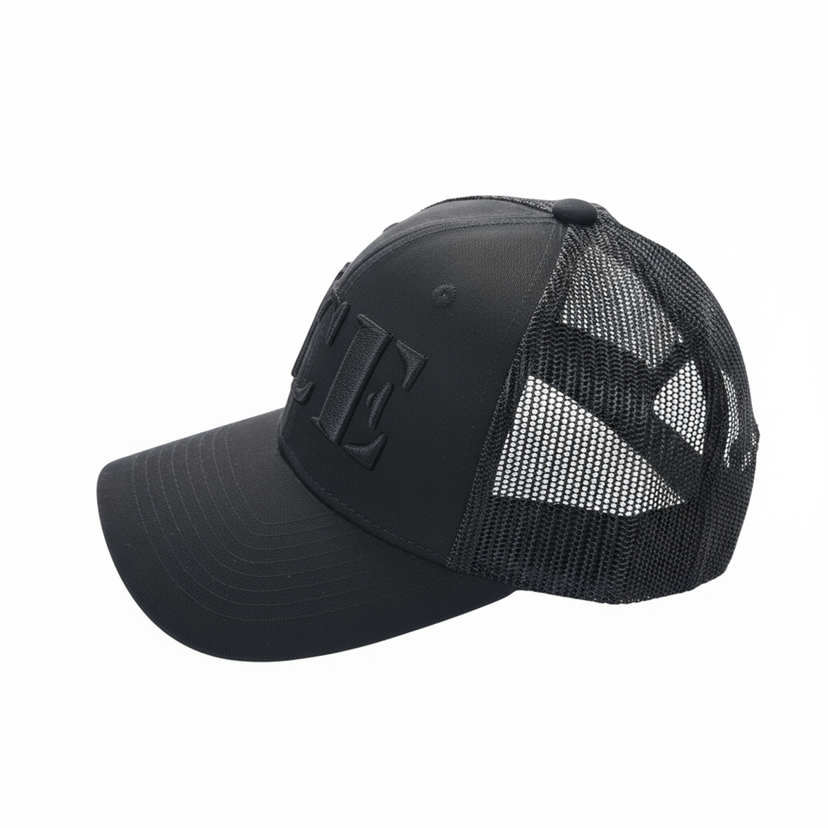ICE Blackout Trucker Cap | Patriotic Mesh-Back Adjustable Hat - FORGEDnLOVE
