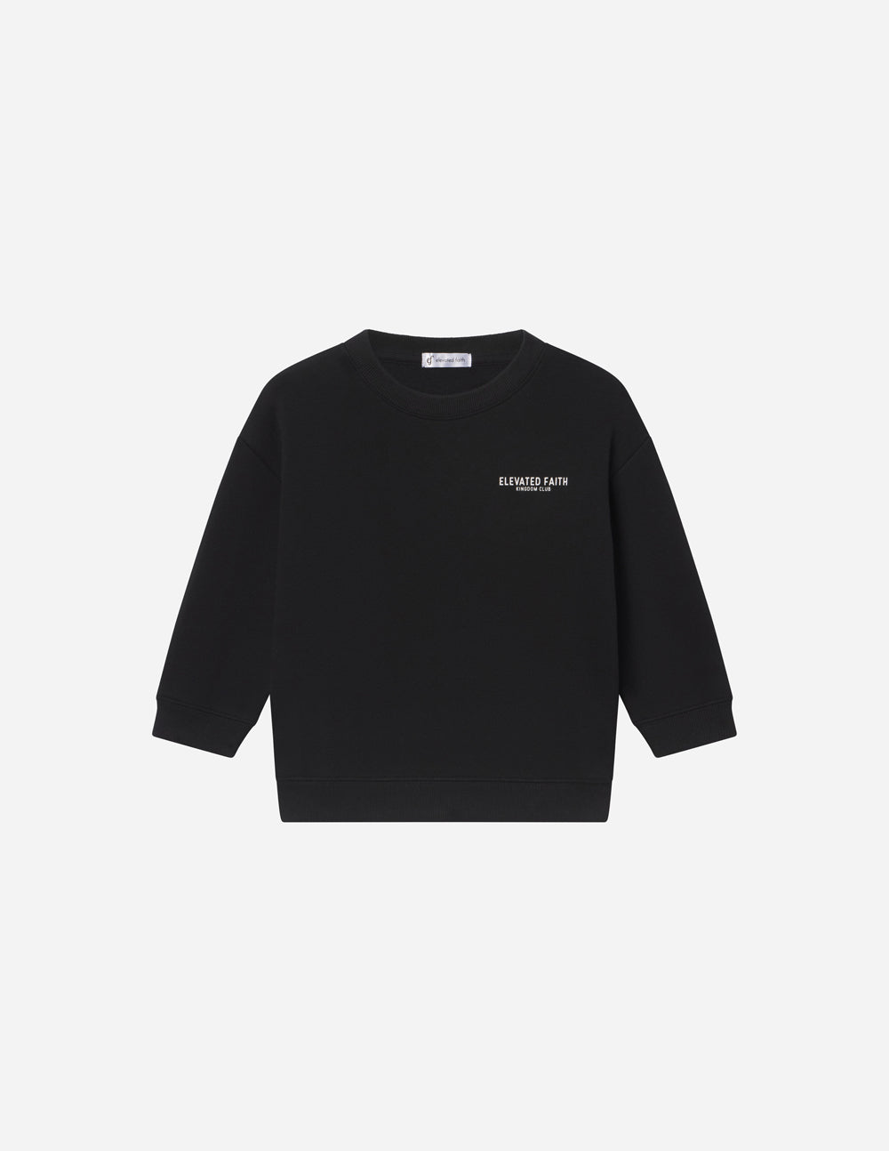 Kingdom Club Black Kids Crewneck - FORGEDnLOVE