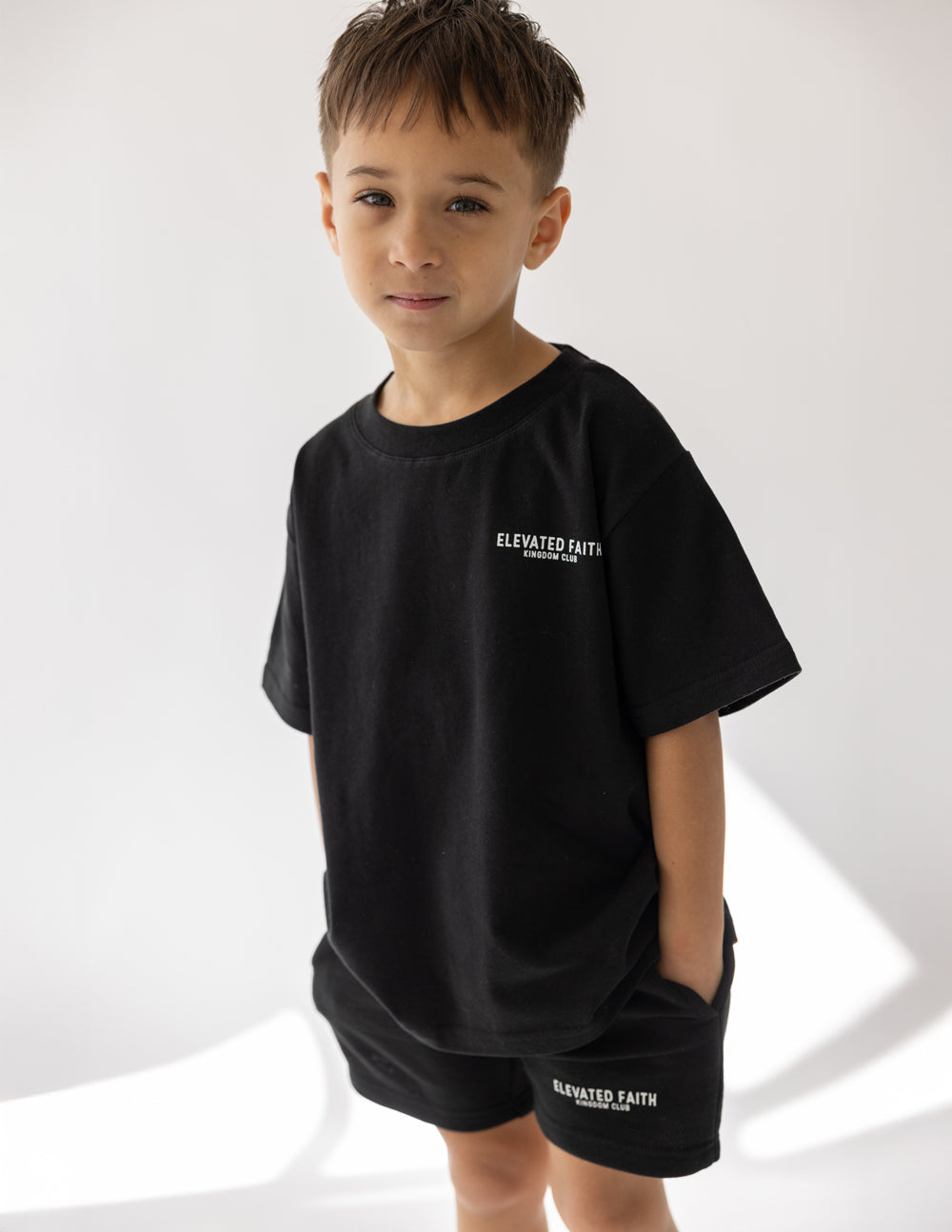Kingdom Club Black Kids Tee - FORGEDnLOVE