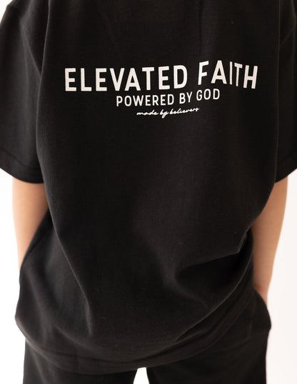 Kingdom Club Black Kids Tee - FORGEDnLOVE
