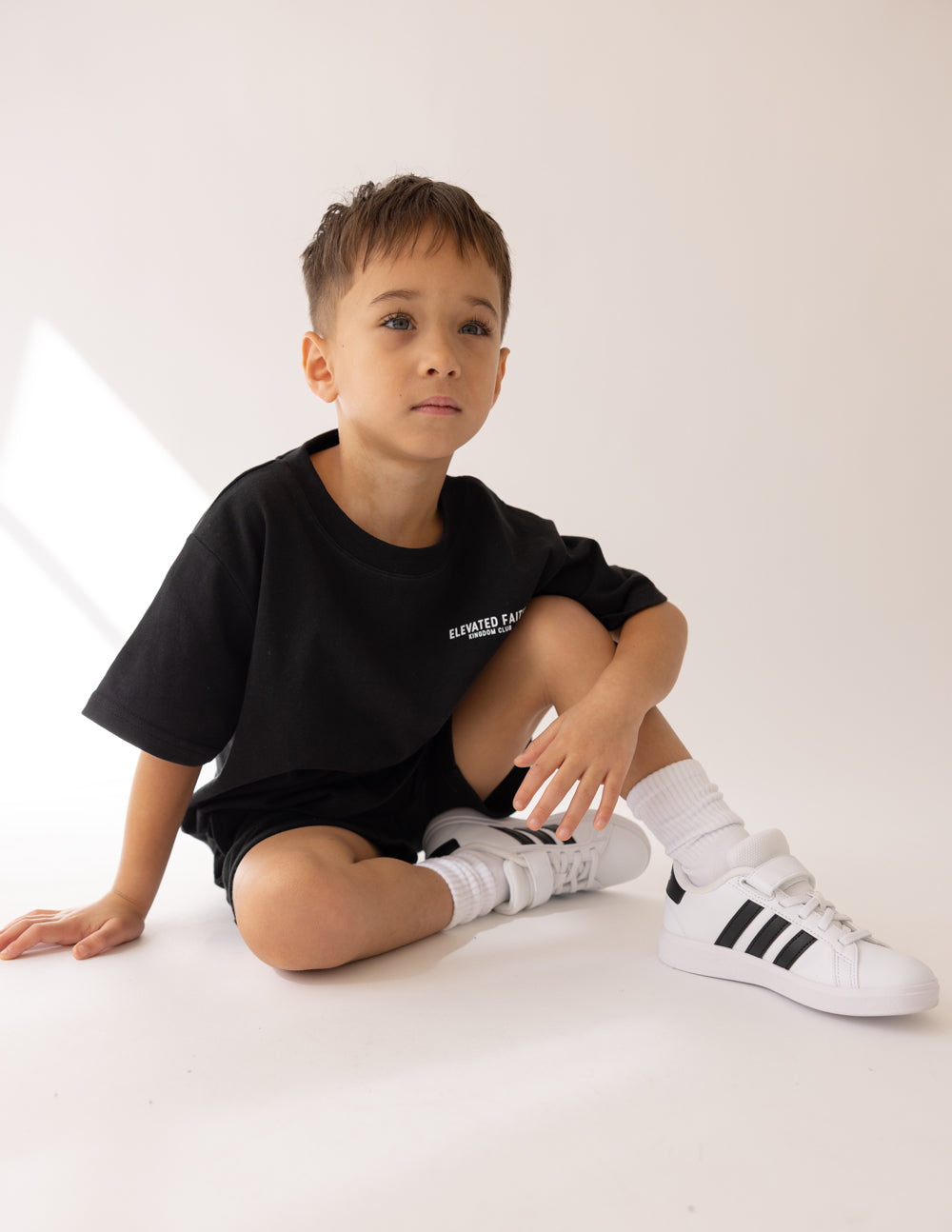 Kingdom Club Black Kids Tee - FORGEDnLOVE