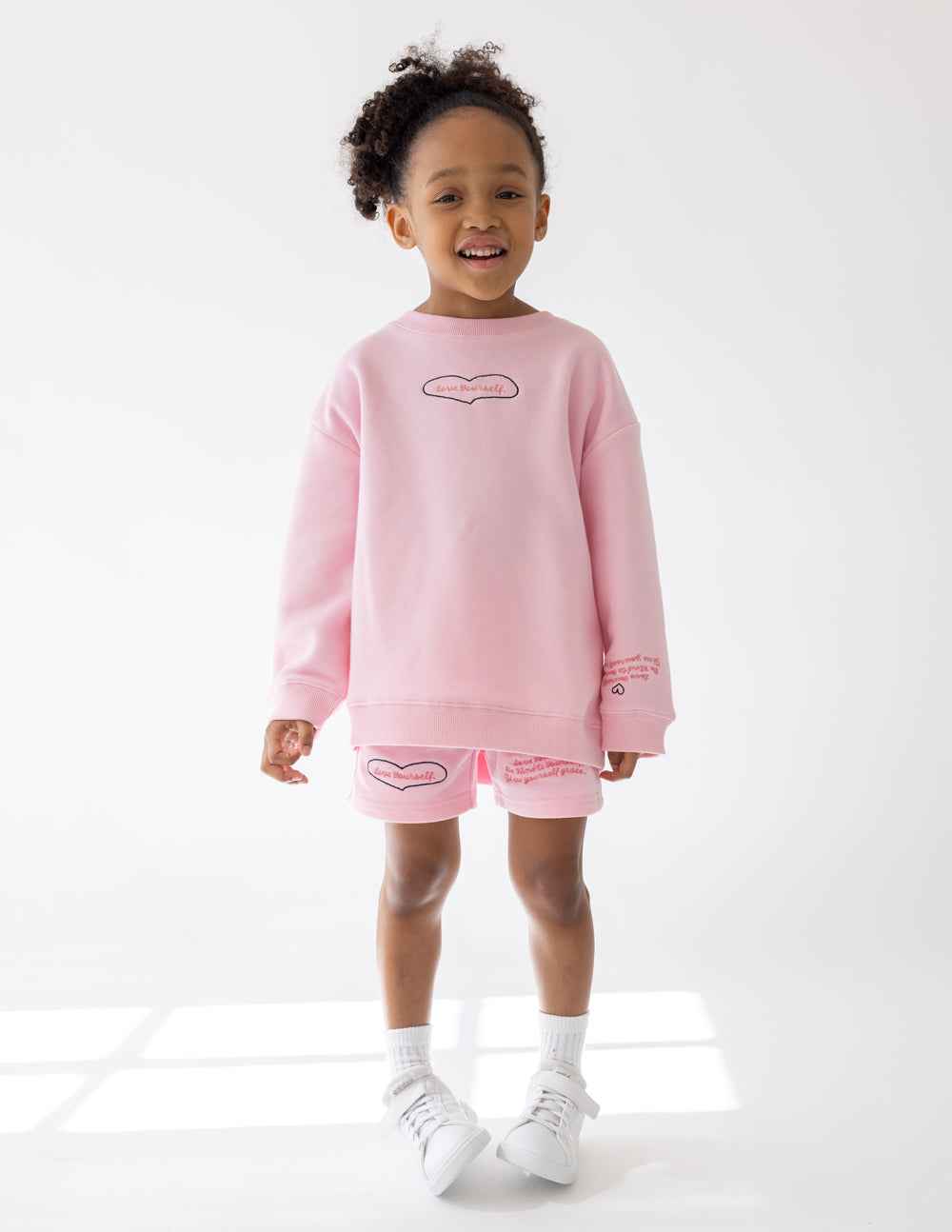 Love Yourself Kids Crewneck