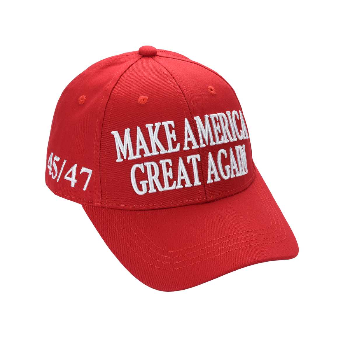 Make America Great Again Trump Cap – Classic Red MAGA Dad Hat, Embroidered - FORGEDnLOVE
