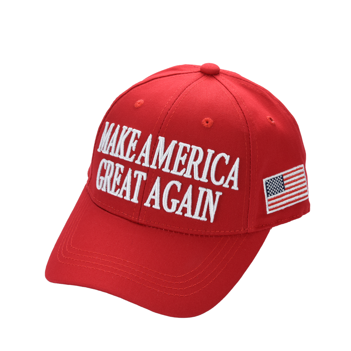 Make America Great Again Trump Cap – Classic Red MAGA Dad Hat, Embroidered - FORGEDnLOVE