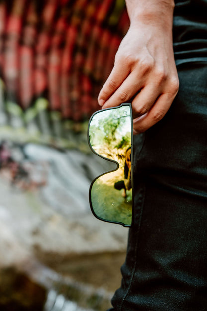 Blockers Gold Revo Lens. Polarized - FORGEDnLOVE