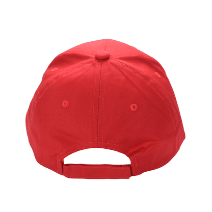 Relax It’s Just a Red Hat – Funny Parody Baseball Cap, Embroidered Cotton Twill, Adjustable Hook-and-Loop Strap - FORGEDnLOVE