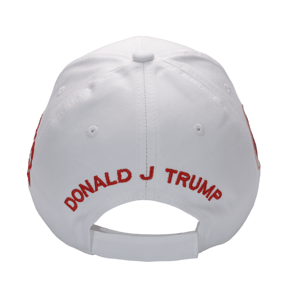 Trump 2028 Cap with Presidential Seal – Embroidered White MAGA Hat, Adjustable Dad Cap - FORGEDnLOVE