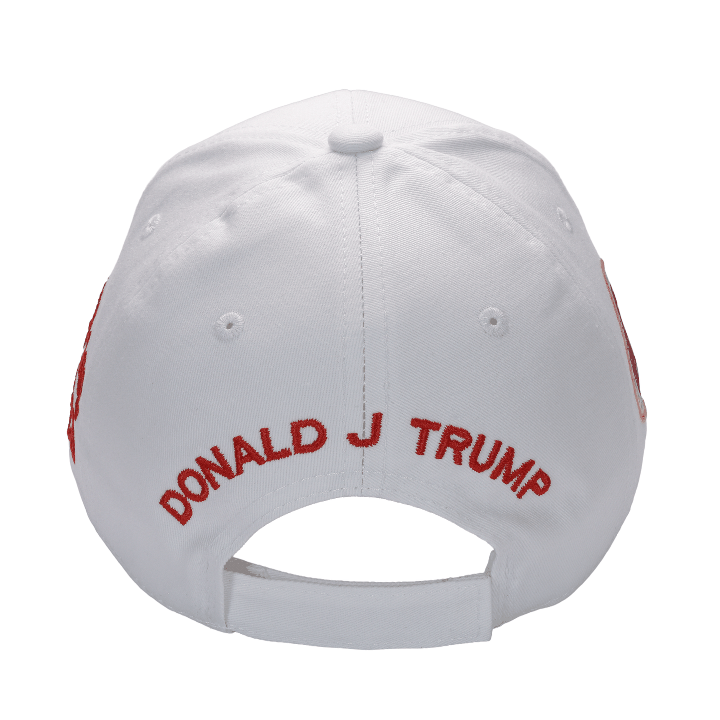 Trump 2028 Cap with Presidential Seal – Embroidered White MAGA Hat, Adjustable Dad Cap - FORGEDnLOVE