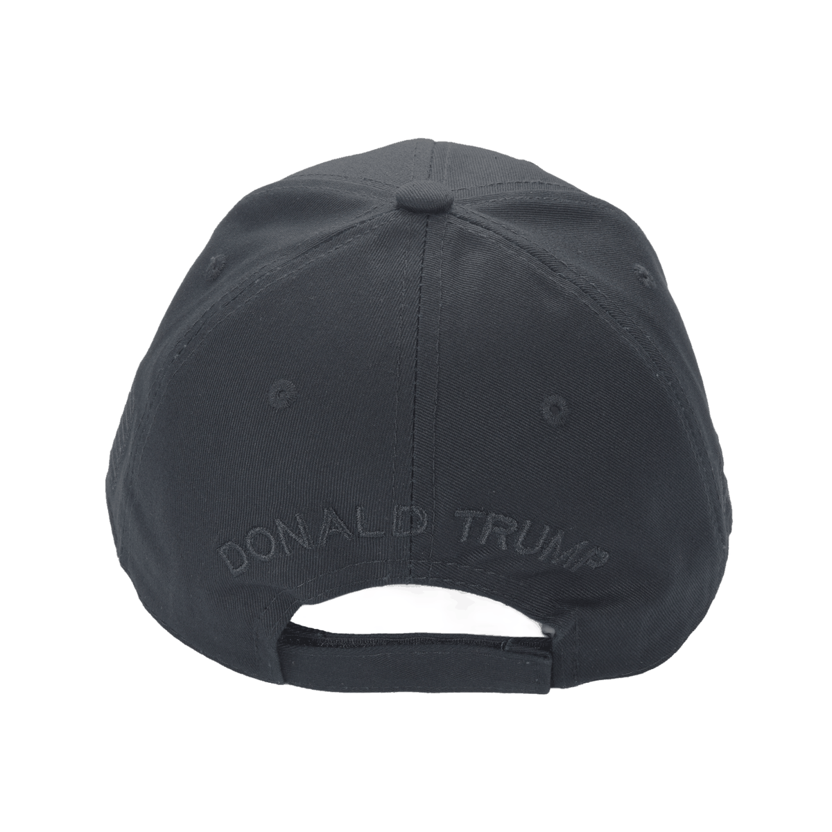 Trump Blackout Cap – Subtle Stealth MAGA Hat, All-Black Dad Hat with Discreet 45/47 Embroidery - FORGEDnLOVE