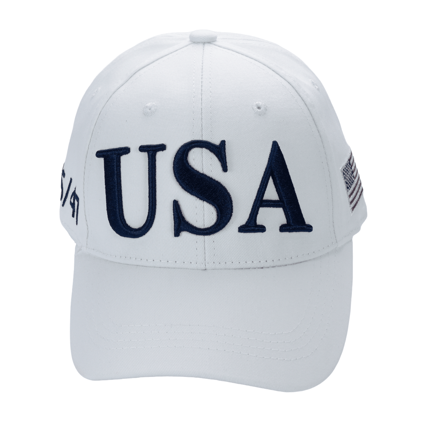 USA Premium Cotton Twill Patriot Cap – American Flag Dad Hat, Embroidered Hat - FORGEDnLOVE