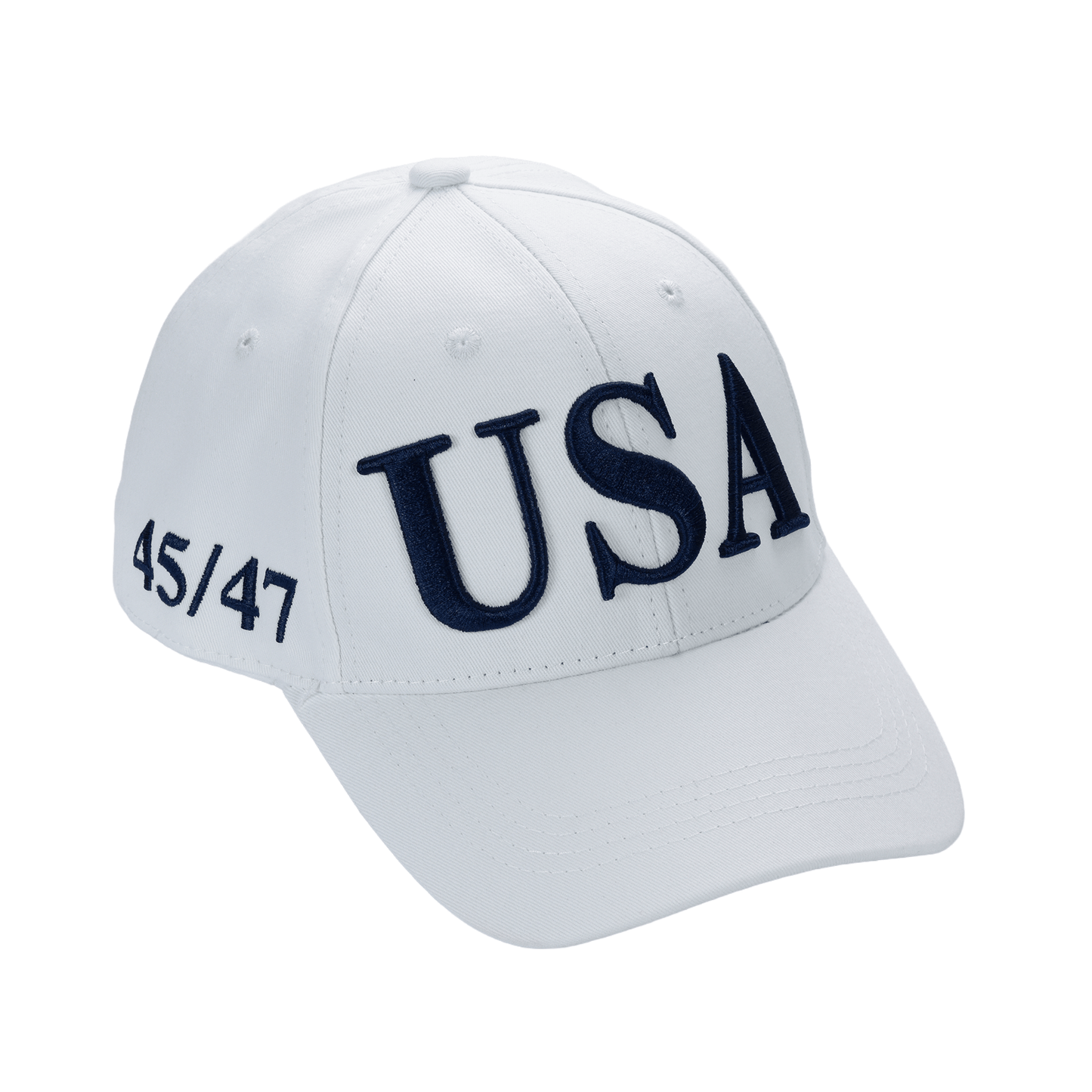 USA Premium Cotton Twill Patriot Cap – American Flag Dad Hat, Embroidered Hat - FORGEDnLOVE