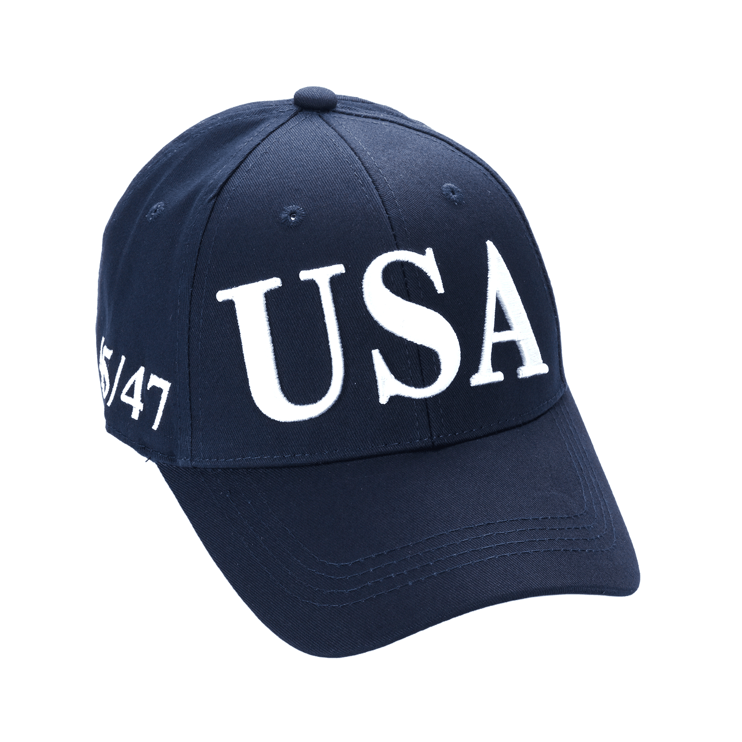 USA Premium Cotton Twill Patriot Cap – American Flag Dad Hat, Embroidered Hat - FORGEDnLOVE