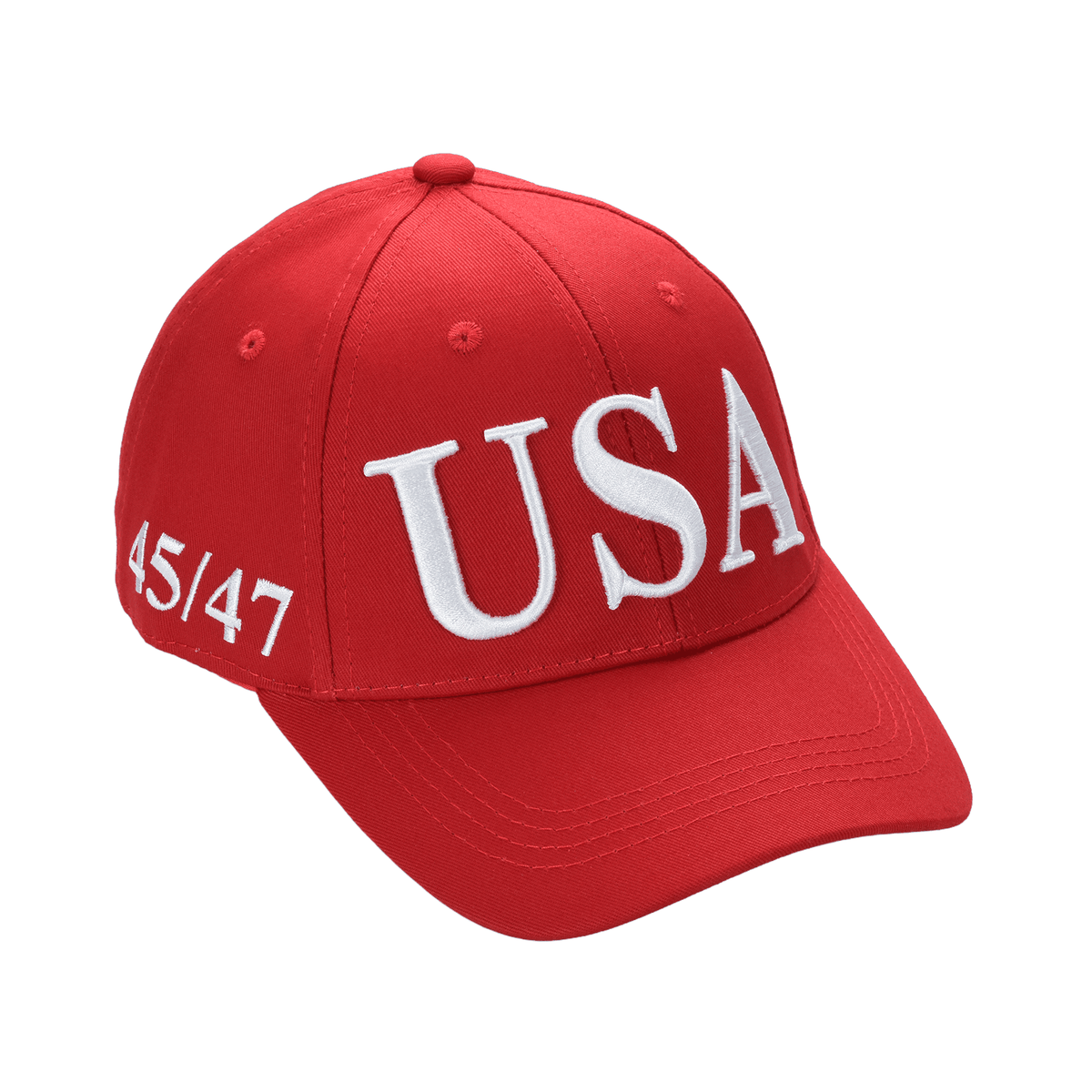 USA Premium Cotton Twill Patriot Cap – American Flag Dad Hat, Embroidered Hat - FORGEDnLOVE