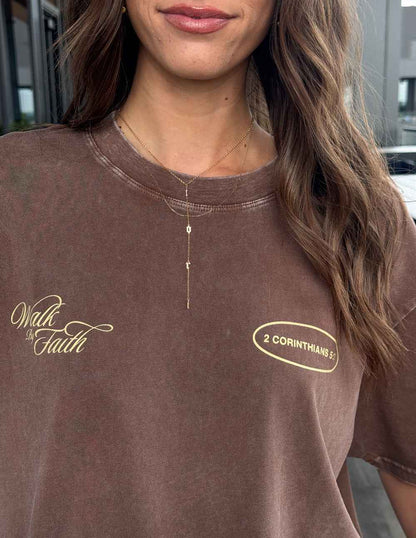 Walk by Faith Unisex Tee