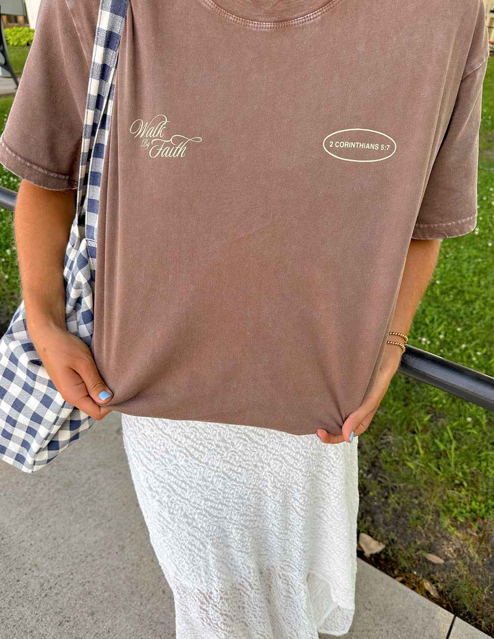 Walk by Faith Unisex Tee