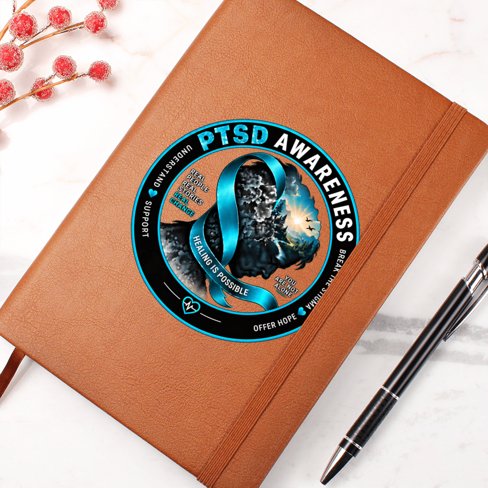 PTSD Awareness Journal – Mental Health & Trauma Recovery Notebook