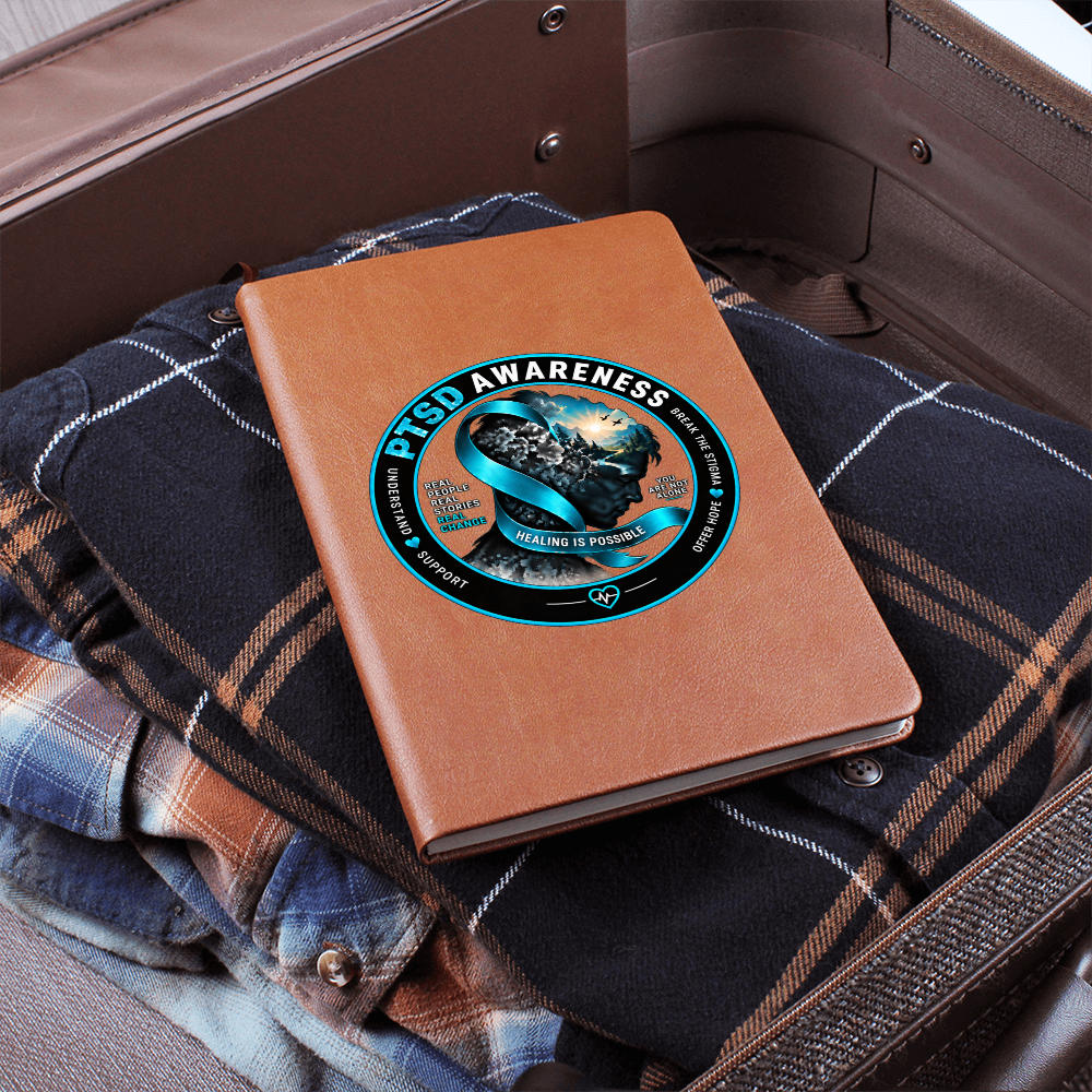 PTSD Awareness Journal – Mental Health & Trauma Recovery Notebook
