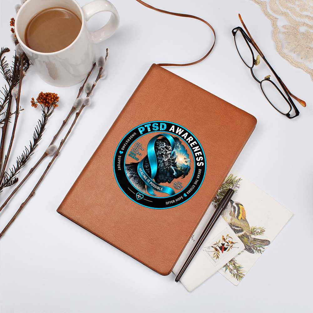 PTSD Awareness Journal – Mental Health & Trauma Recovery Notebook
