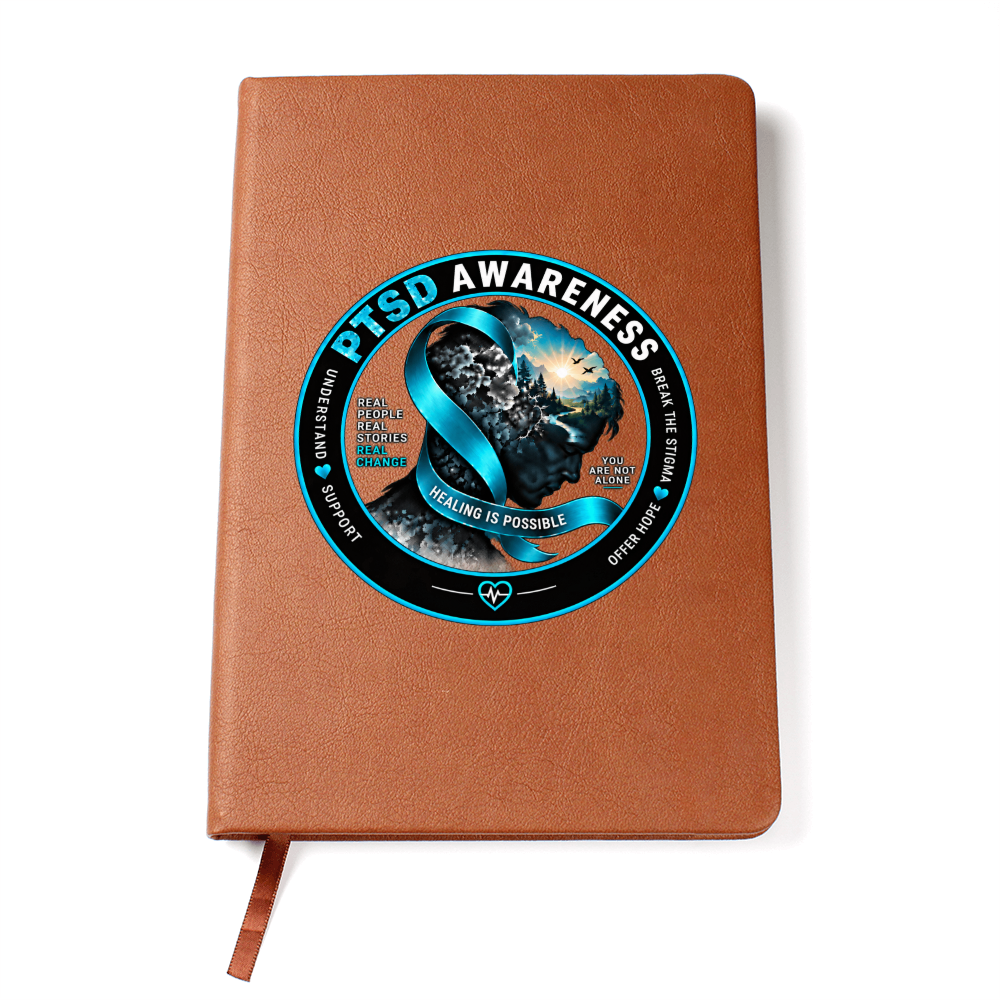PTSD Awareness Journal – Mental Health & Trauma Recovery Notebook