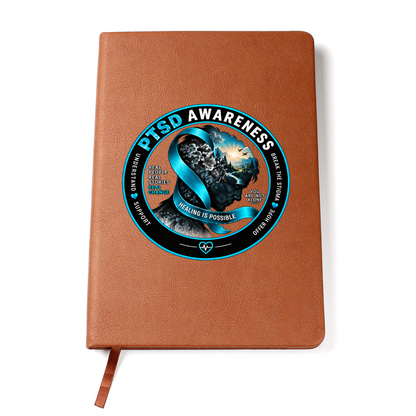 PTSD Awareness Journal – Mental Health & Trauma Recovery Notebook