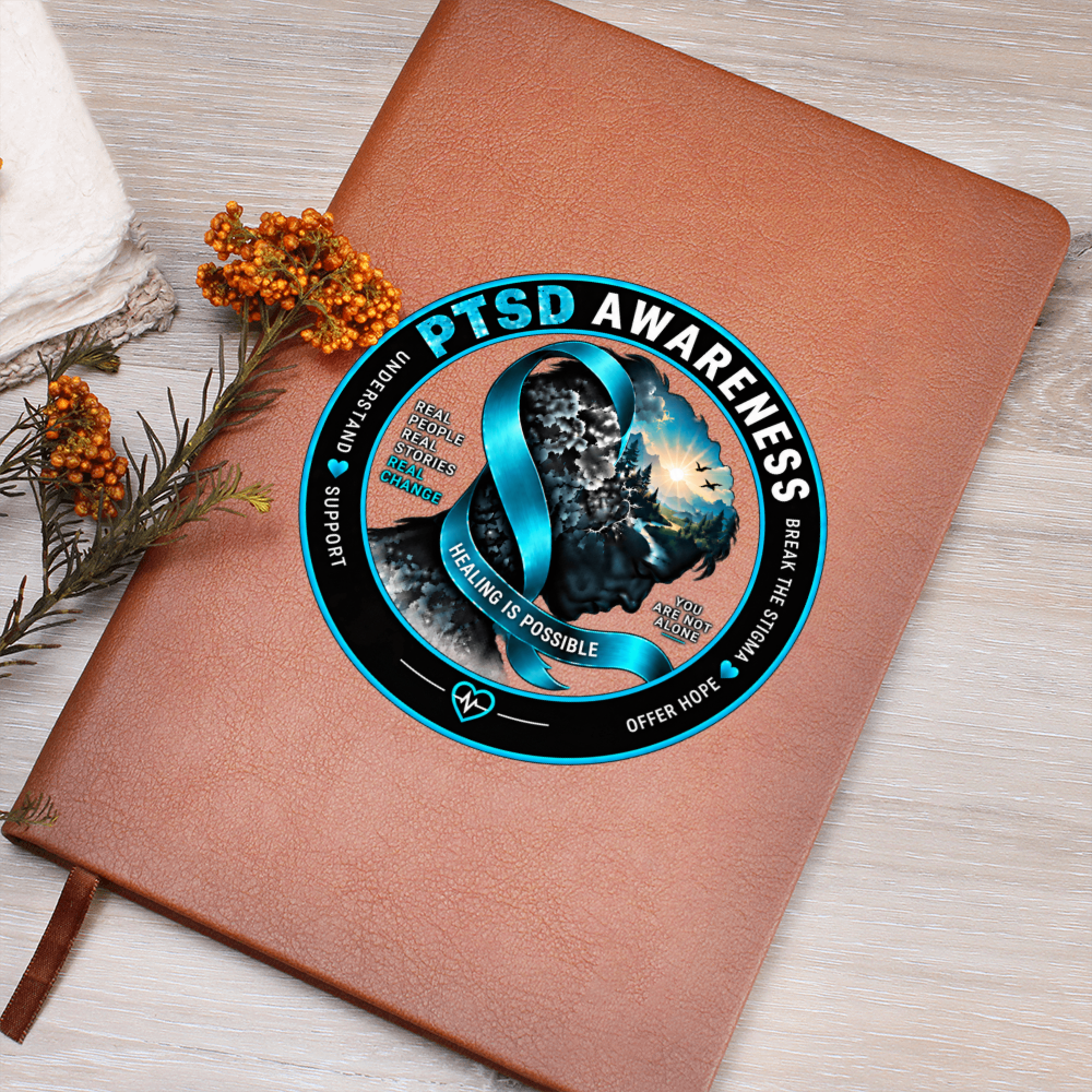 PTSD Awareness Journal – Mental Health & Trauma Recovery Notebook