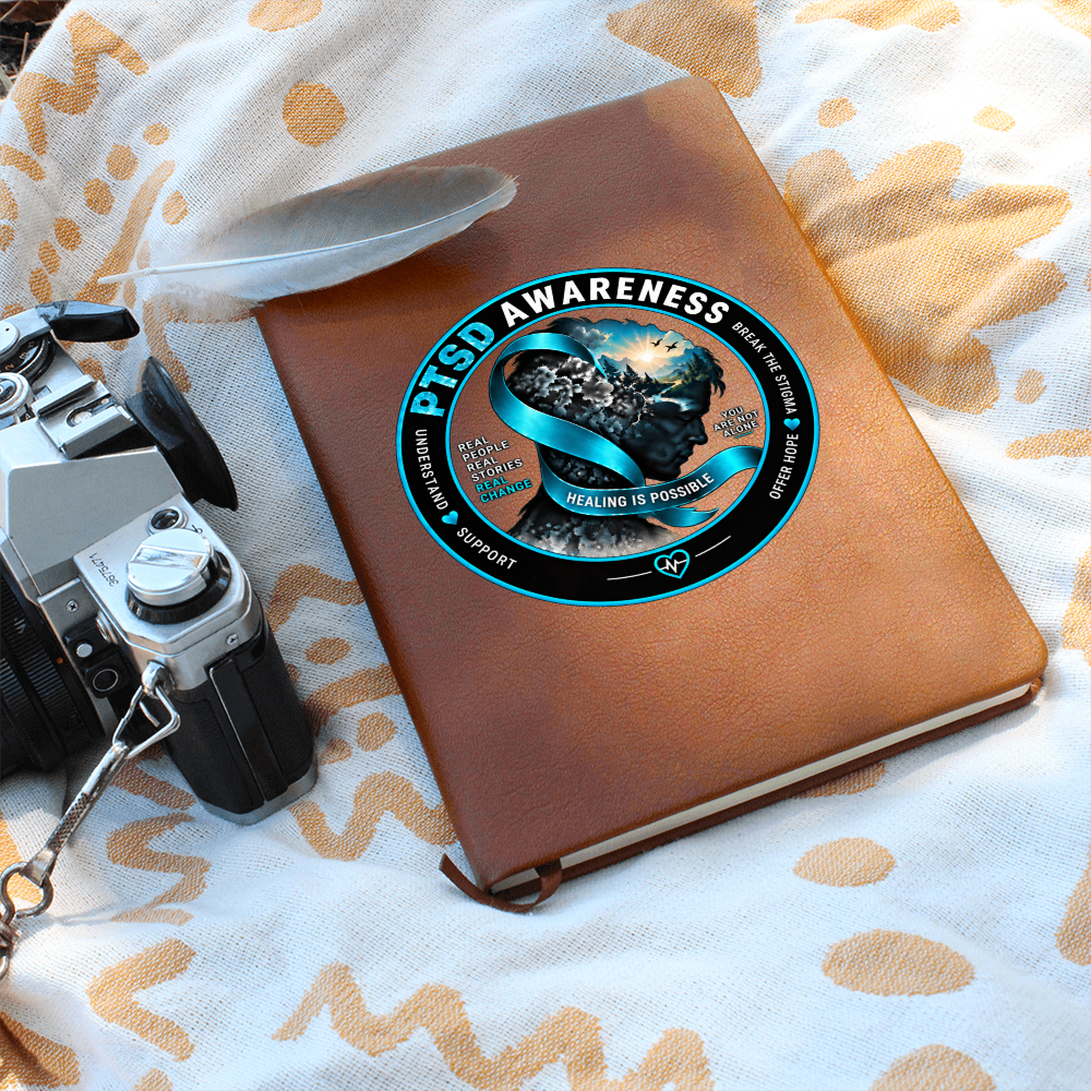 PTSD Awareness Journal – Mental Health & Trauma Recovery Notebook
