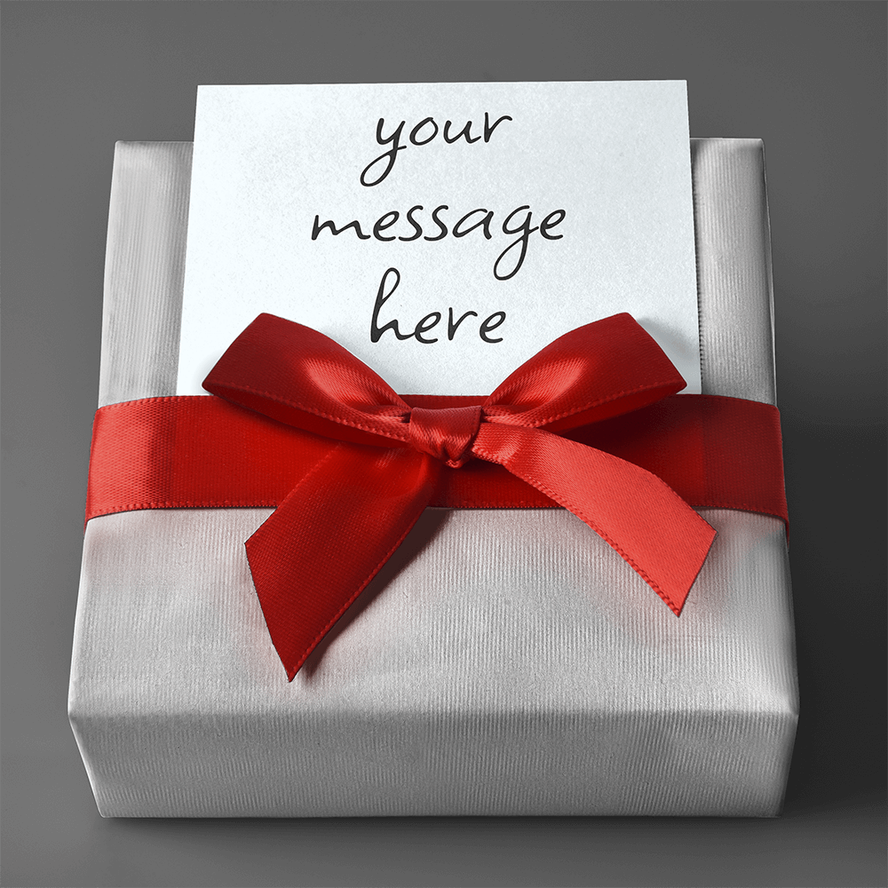 Gift Wrap with Personalized Message - FORGEDnLOVE