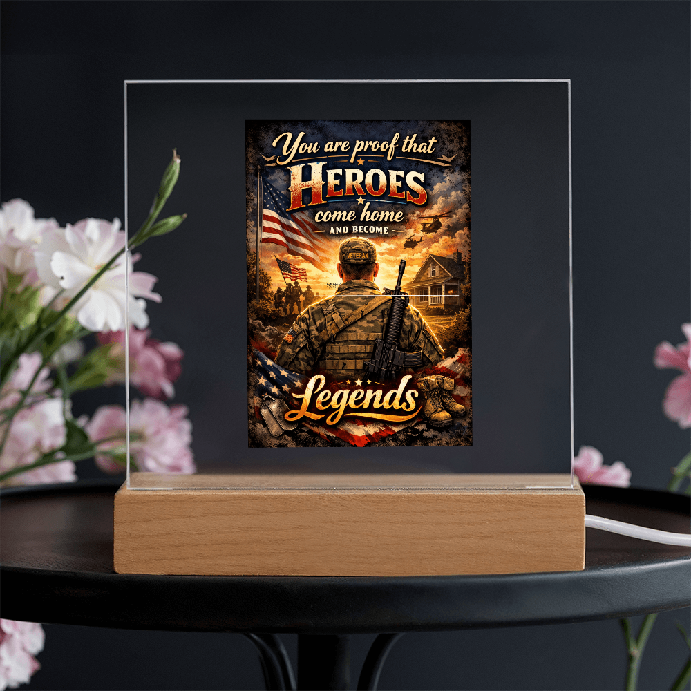 Heroes Come Home – Veteran Tribute Plaque