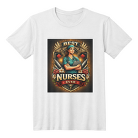 Nurse Life Comfort Tee – Premium Unisex Nursing T-Shirt | Soft Graphic Shirt for Nurses - FORGEDnLOVE