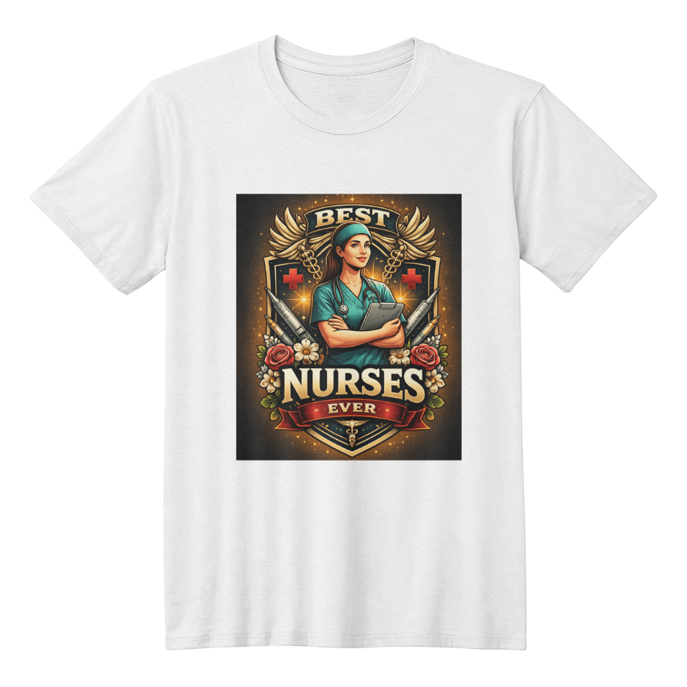 Nurse Life Comfort Tee – Premium Unisex Nursing T-Shirt | Soft Graphic Shirt for Nurses - FORGEDnLOVE