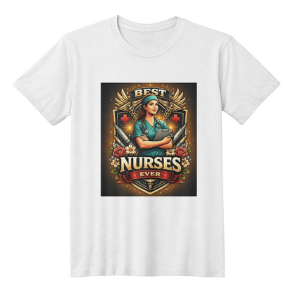 Nurse Life Comfort Tee – Premium Unisex Nursing T-Shirt | Soft Graphic Shirt for Nurses - FORGEDnLOVE
