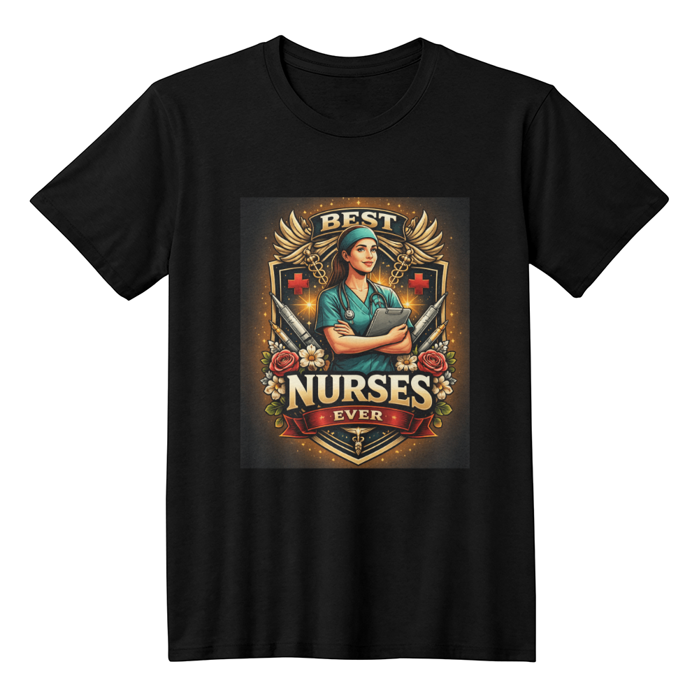 Nurse Life Comfort Tee – Premium Unisex Nursing T-Shirt | Soft Graphic Shirt for Nurses - FORGEDnLOVE