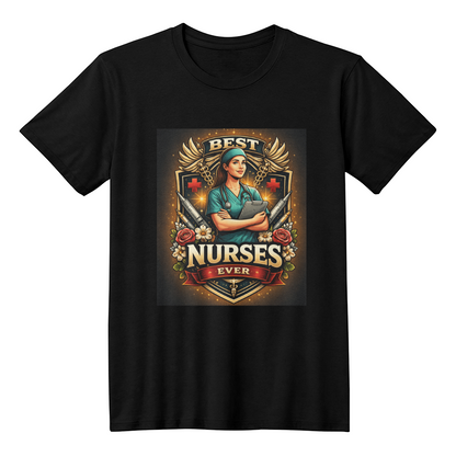 Nurse Life Comfort Tee – Premium Unisex Nursing T-Shirt | Soft Graphic Shirt for Nurses - FORGEDnLOVE