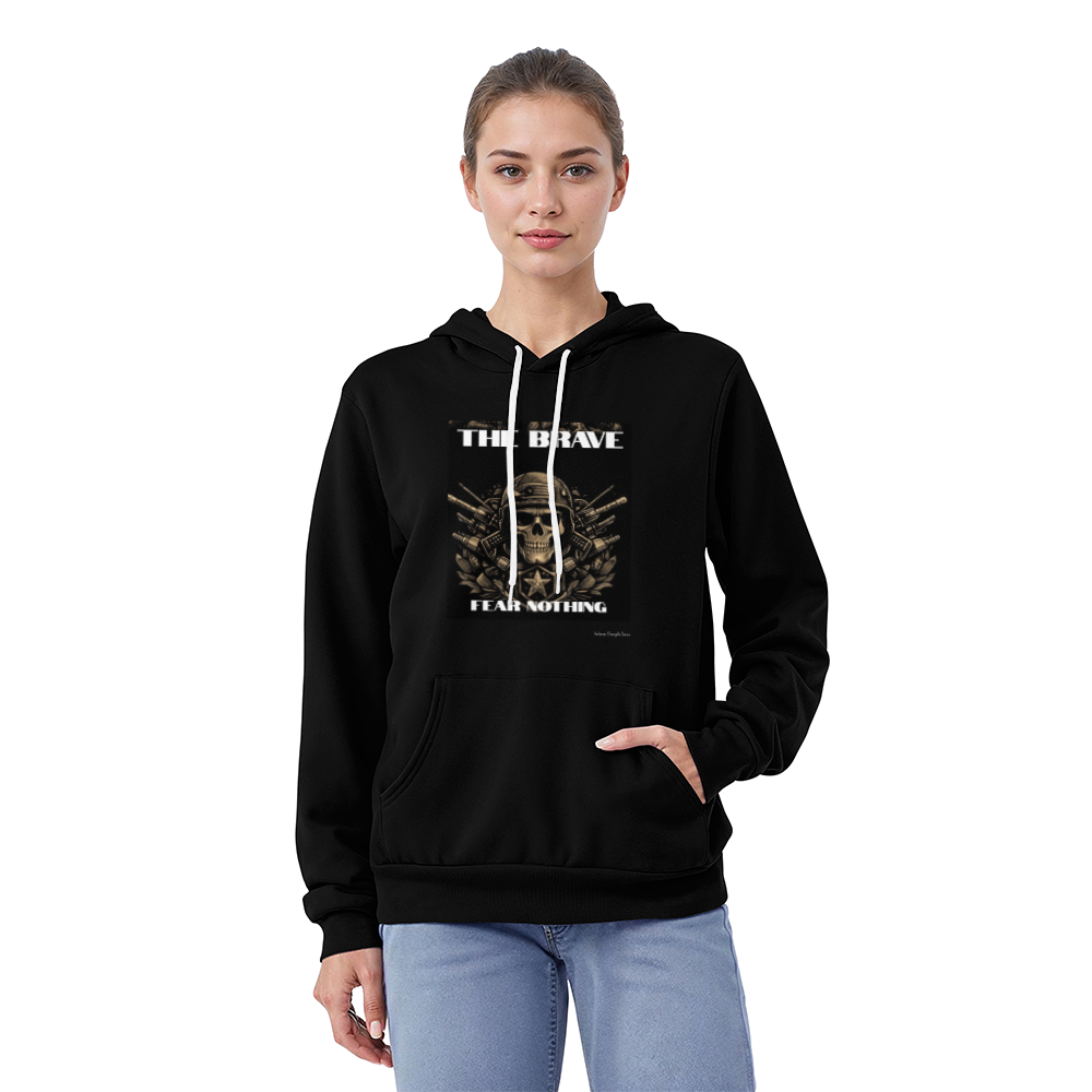 The Brave Fear Nothing Veteran Strength Hoodie - FORGEDnLOVE