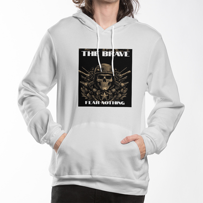 The Brave Fear Nothing – Veteran Strength Hoodie - FORGEDnLOVE